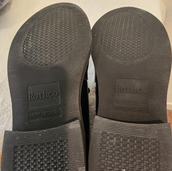 Men's Black Patent Uniform Shoes - Picture 4 of 8